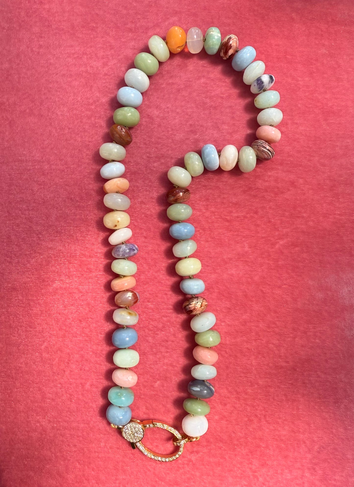 Mixed Opal necklace