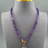 Amethyst necklace