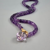 Amethyst necklace