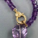 Amethyst necklace