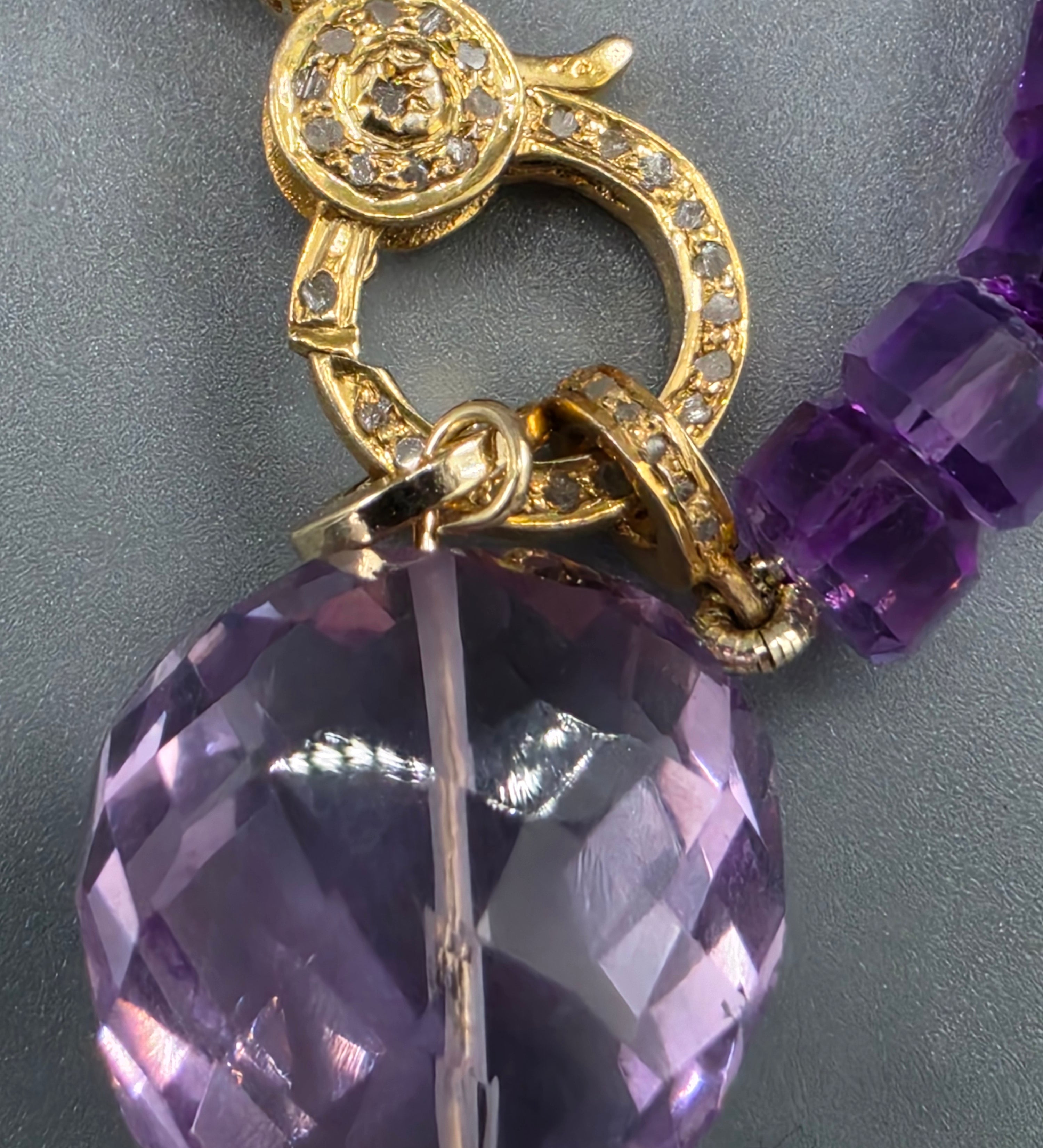 Amethyst necklace