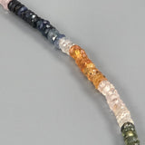 Rainbow sapphire necklace