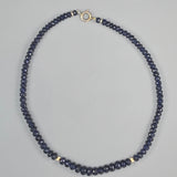 Blue sapphire necklace