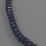 Blue sapphire necklace