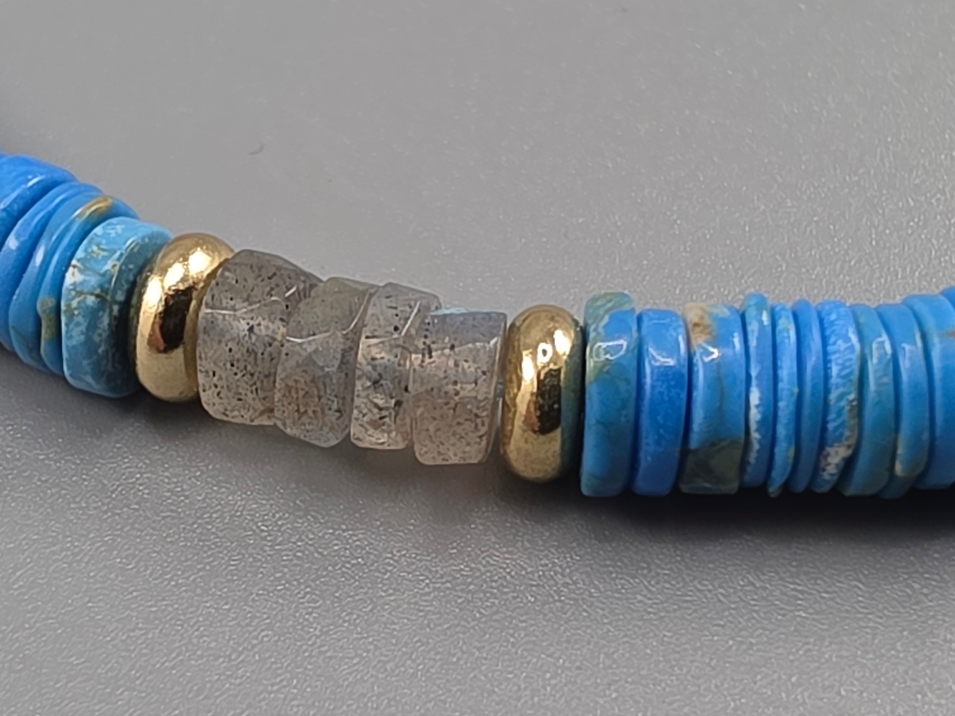 Ceruleite necklace