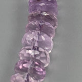 Ombre amethyst necklace