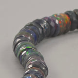 Black opal necklace