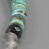 Turquoise and pearl necklace