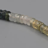 Rainbow sapphire necklace