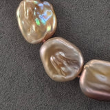Keshi pearl necklace
