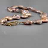 Keshi pearl necklace
