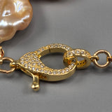Keshi pearl necklace