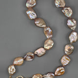 Keshi pearl necklace