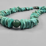 Mountain lake stone necklace