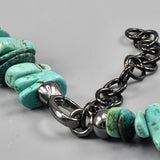 Mountain lake stone necklace