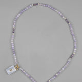 Lavender quartz necklace