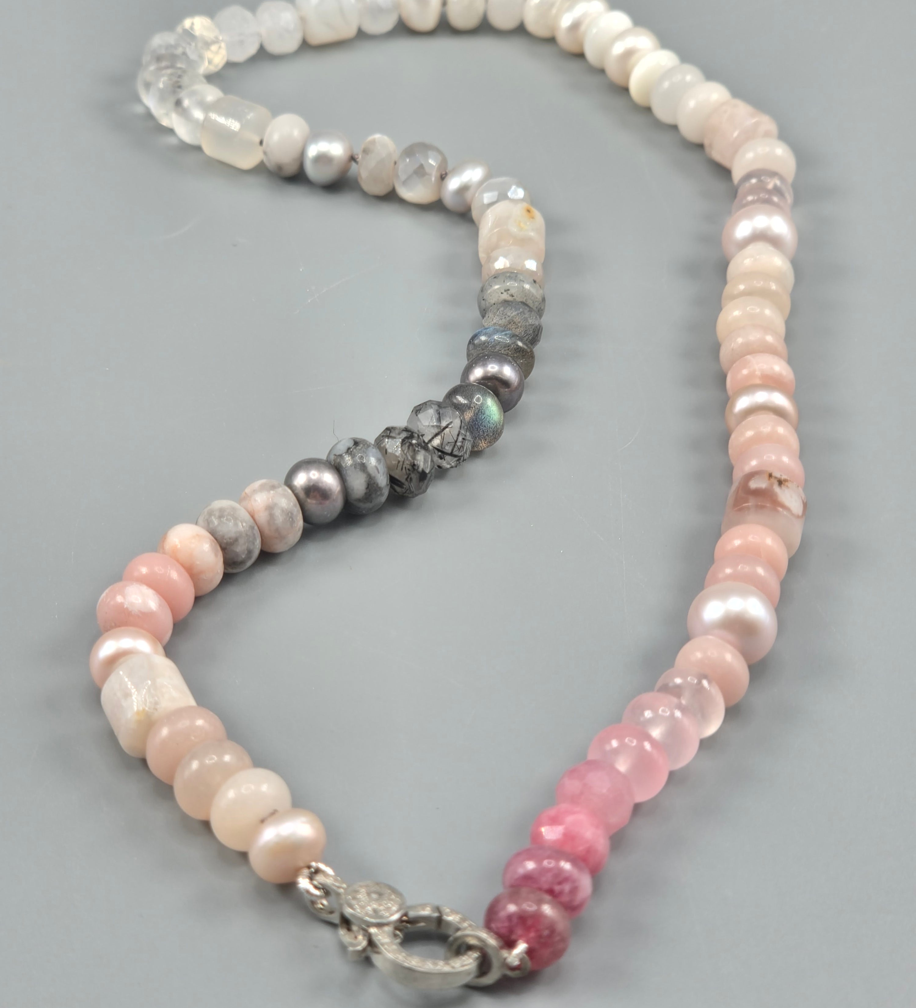 Neopolitan mash-up necklace