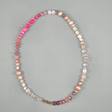 Pink mash-up necklace