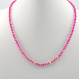 Star ruby necklace