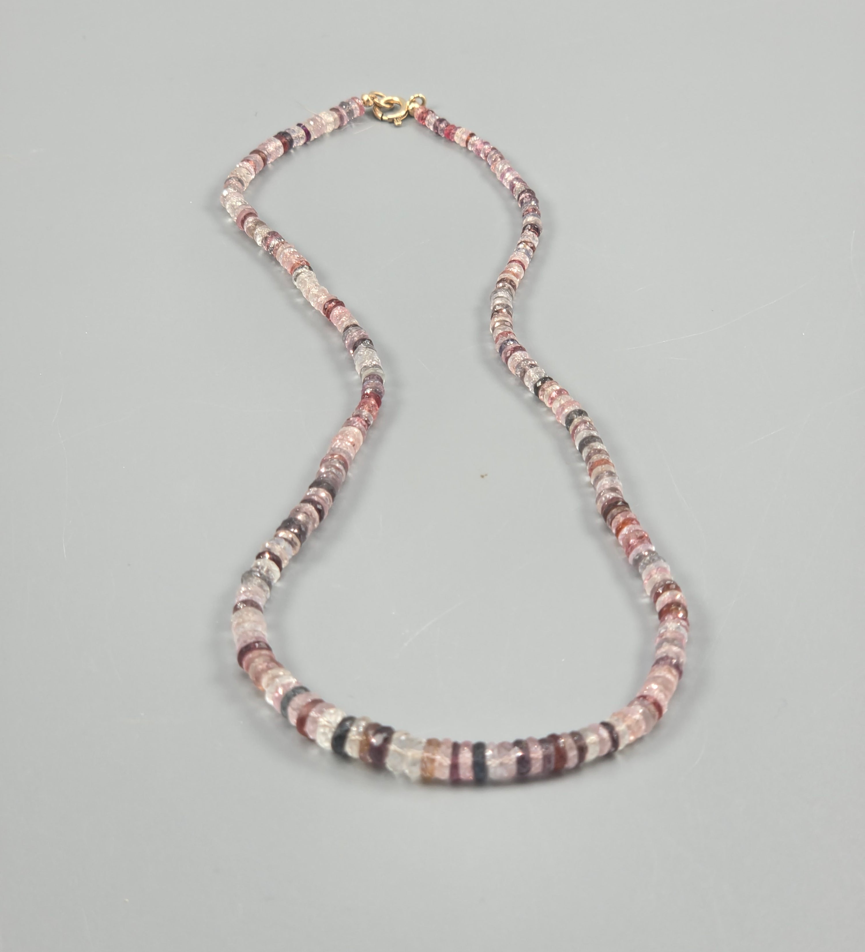 Spinel necklace