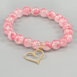 Sakura rhodonite bracelet