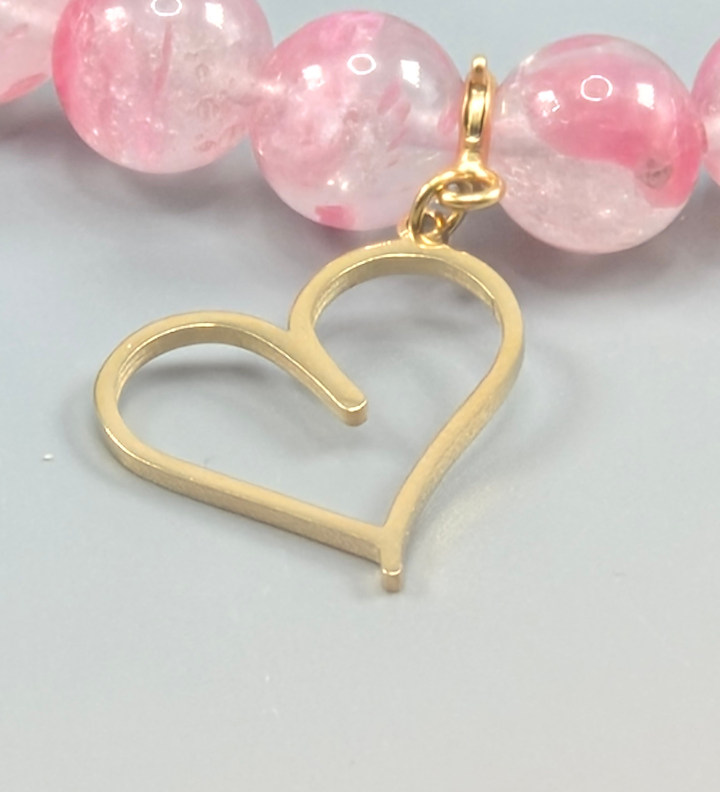 Sakura rhodonite bracelet