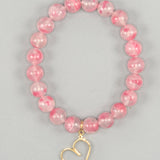 Sakura rhodonite bracelet