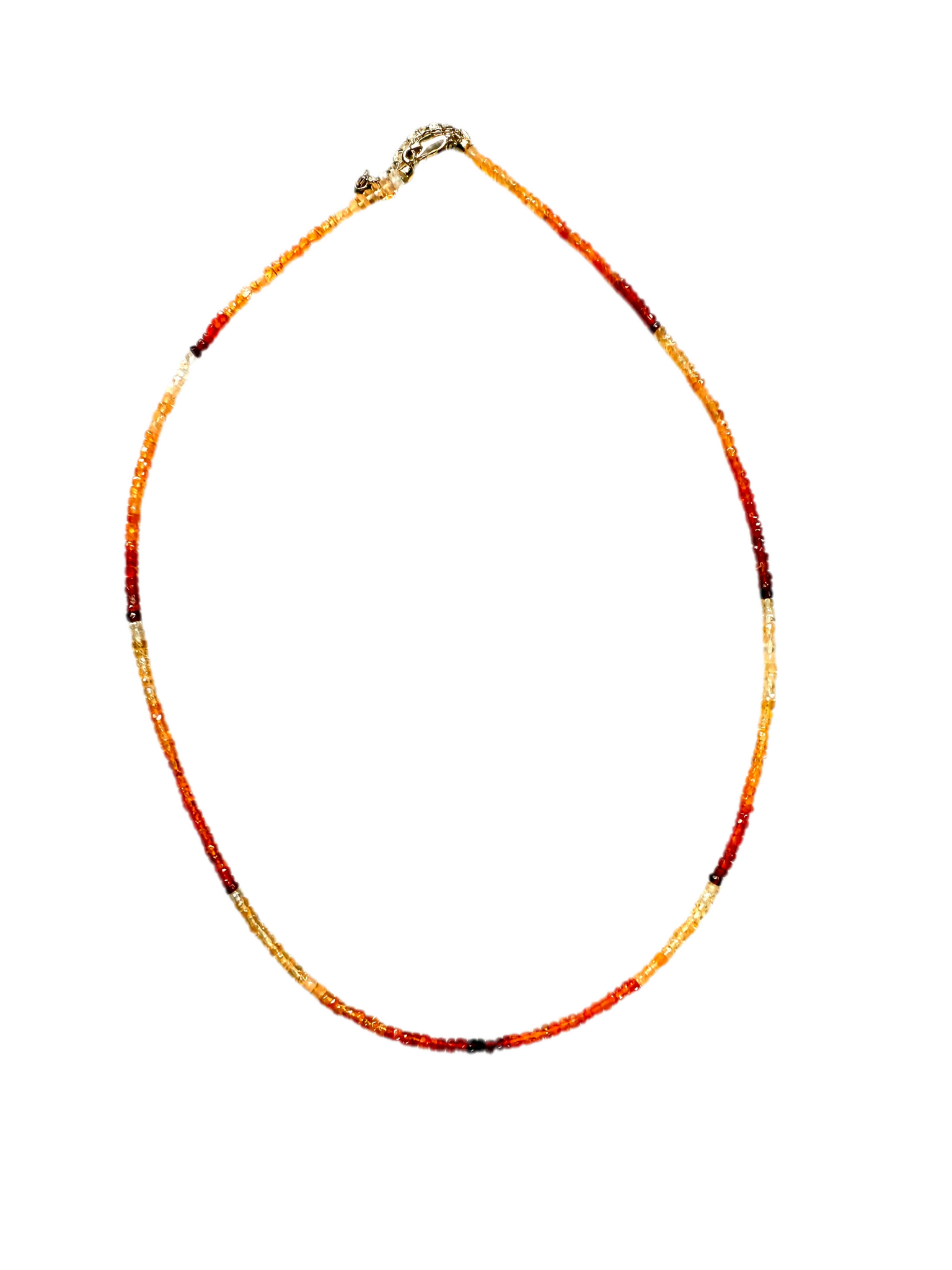 Mexican fire Opal necklace