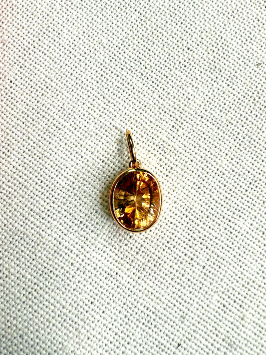 Citrine pendant