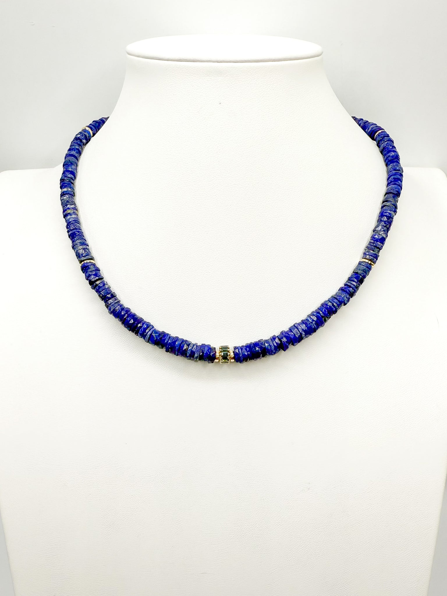 Lapis and sapphire necklace