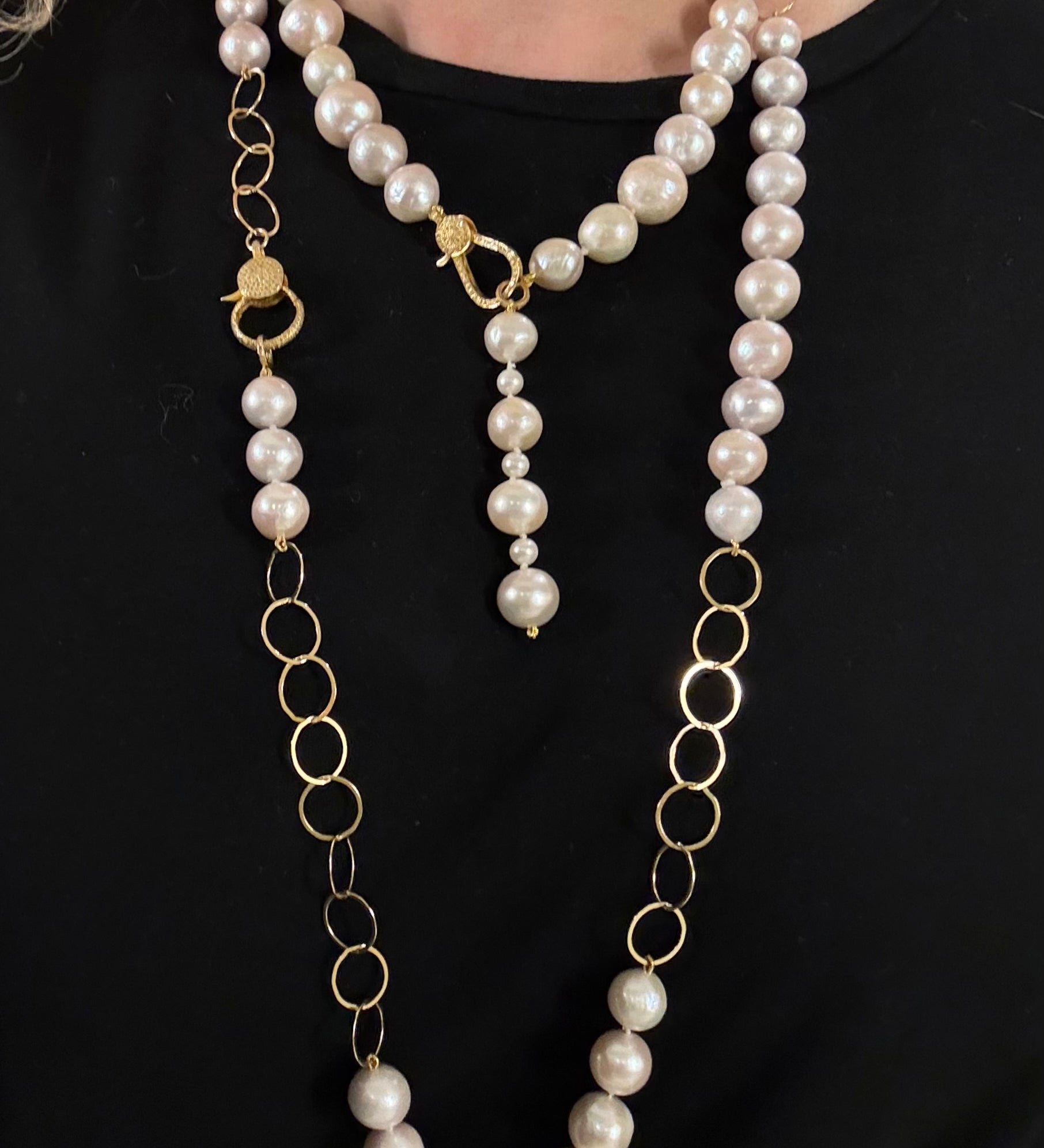 The Diana gold necklace