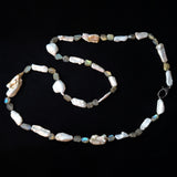 Keshi and Labradorite Necklace.
