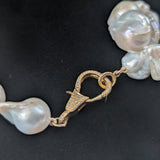 Long Baroque Pearl Necklace