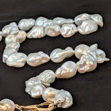 Long Baroque Pearl Necklace