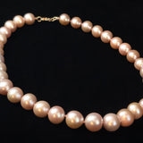 Pink Edison Pearl Necklace