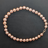 Pink Edison Pearl Necklace
