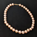 Pink Edison Pearl Necklace