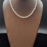 Freshwater Pearl and Turquoise Necklace