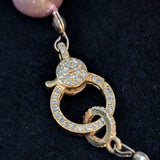 Multi-Pink Edison Pearl Necklace