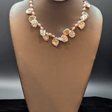 Petal Pearl Necklace