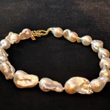 Large Baroque Pearl Necklace
