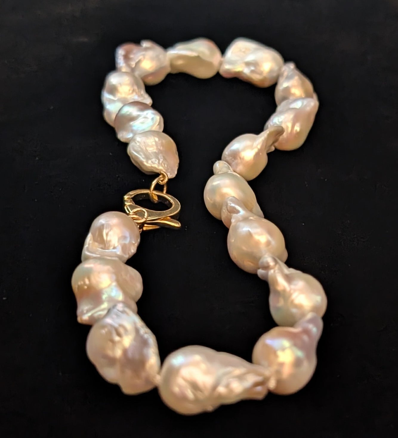 Large Baroque Pearl Necklace
