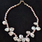Petal Pearl Necklace