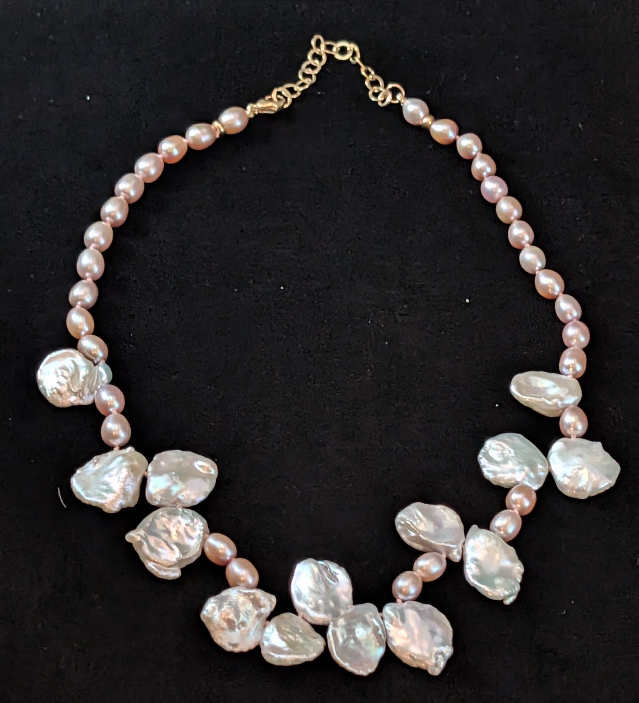 Petal Pearl Necklace
