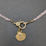 Morganite necklace