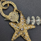 Citrine disc necklace