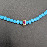 Sleeping Beauty and ruby necklace