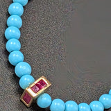 Sleeping Beauty and ruby necklace