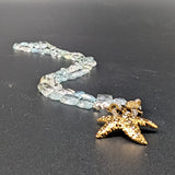 Aquamarine necklace
